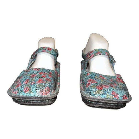 Alegria Jemma Mary Jane Clogs Womens Shoes 41 10.5 11 Mosaic Floral Nursing - Picture 2 of 10
